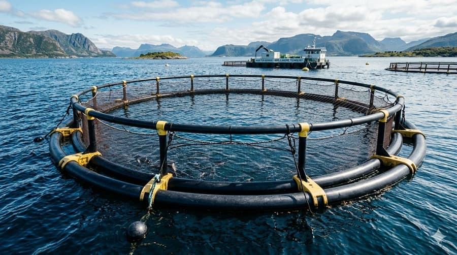 Aquaculture — ropes and nets