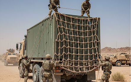 Defense — ropes and nets