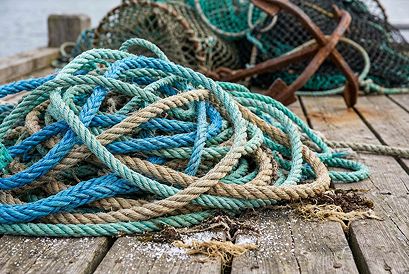 Fishing — ropes and nets