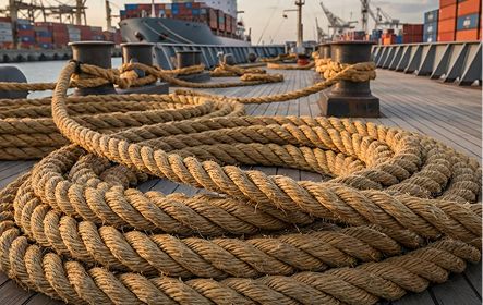 Shipping — ropes and nets